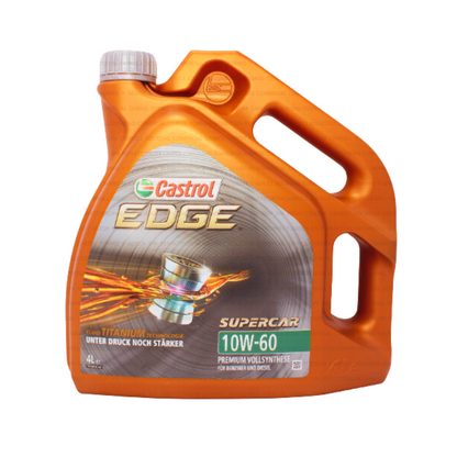 Aceite Castrol Edge SuperCar 10W60 Sintetico