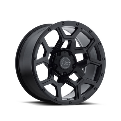 Black Rhino Overland Matte Black 17X8.0 6X130/52