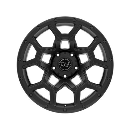 Black Rhino Overland Matte Black 17X8.0 6X130/52