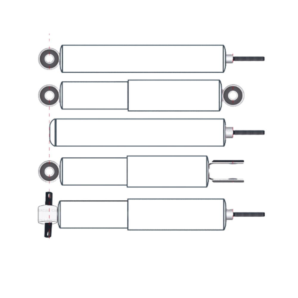 Amortiguadores Delanteros Korando 2.3 / 2.9 STP PAR